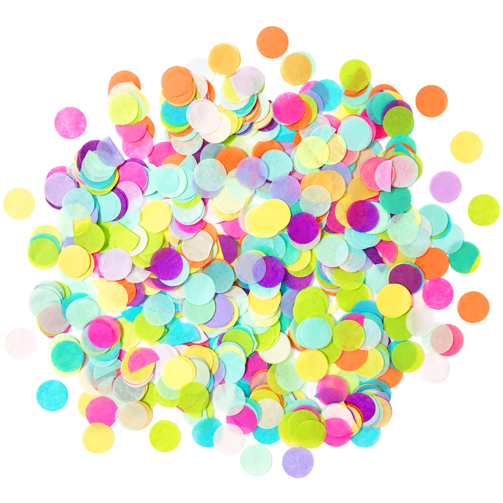 Table Confetti - Rainbow: 0.5oz