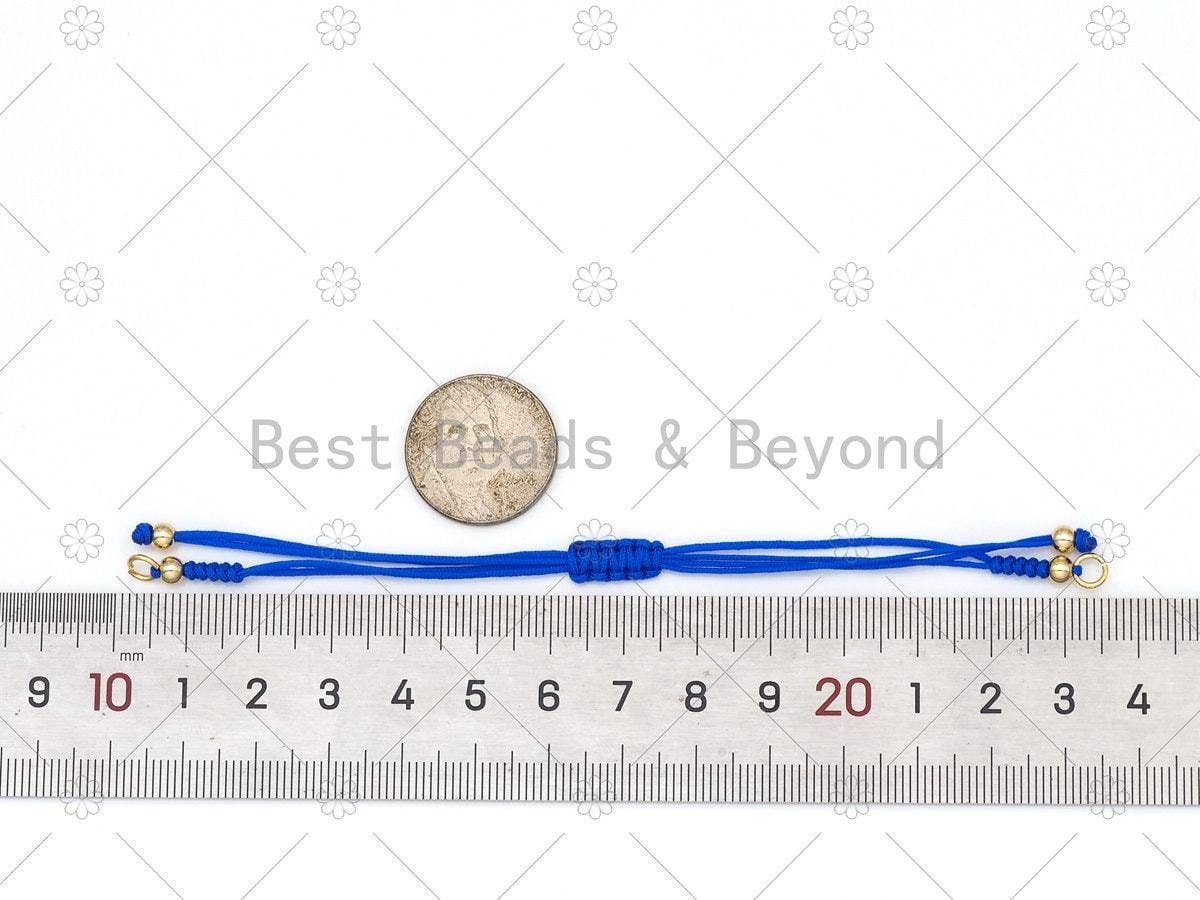 Adjustable Draw Bracelet, half-finished bracelet, Pull silk Bracelet, connector link bracelet, sku#EF74
