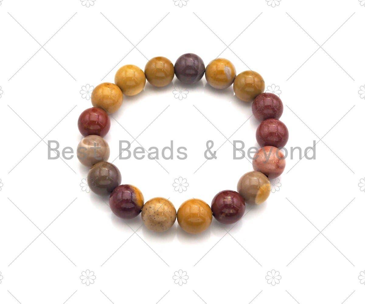 Mookaite Stretchy Bracelet, Sku#EF45