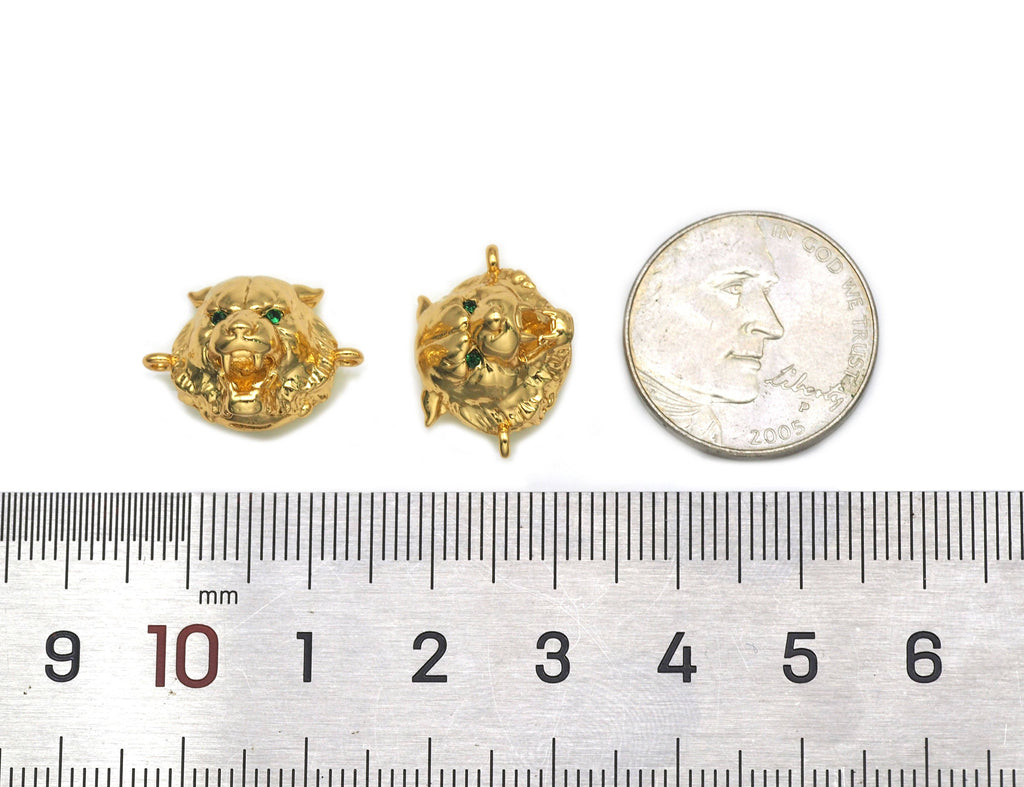CZ Wolf Head Connector, Sku#Y622