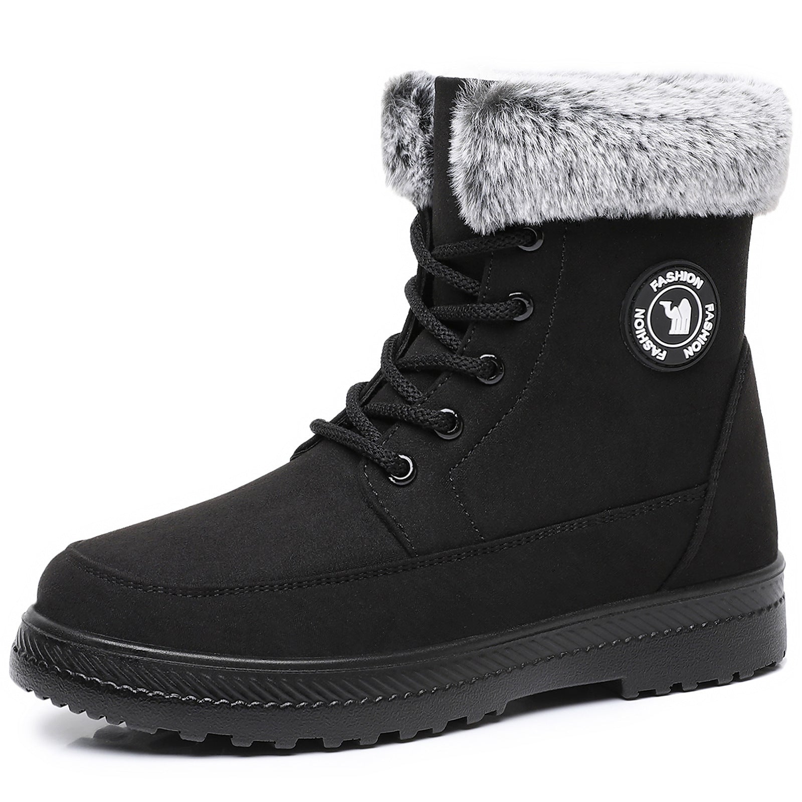 Women's Cotton Soft Bottom Wild Boots
