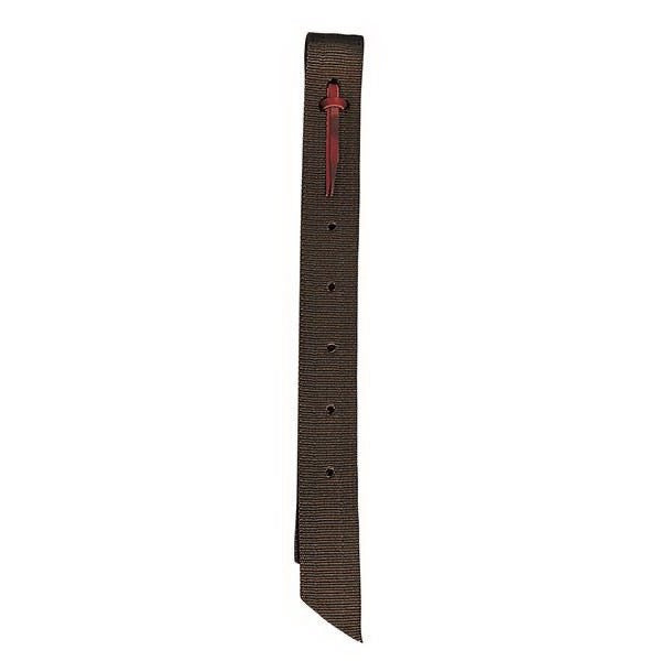Bandelette de déport en nylon marron