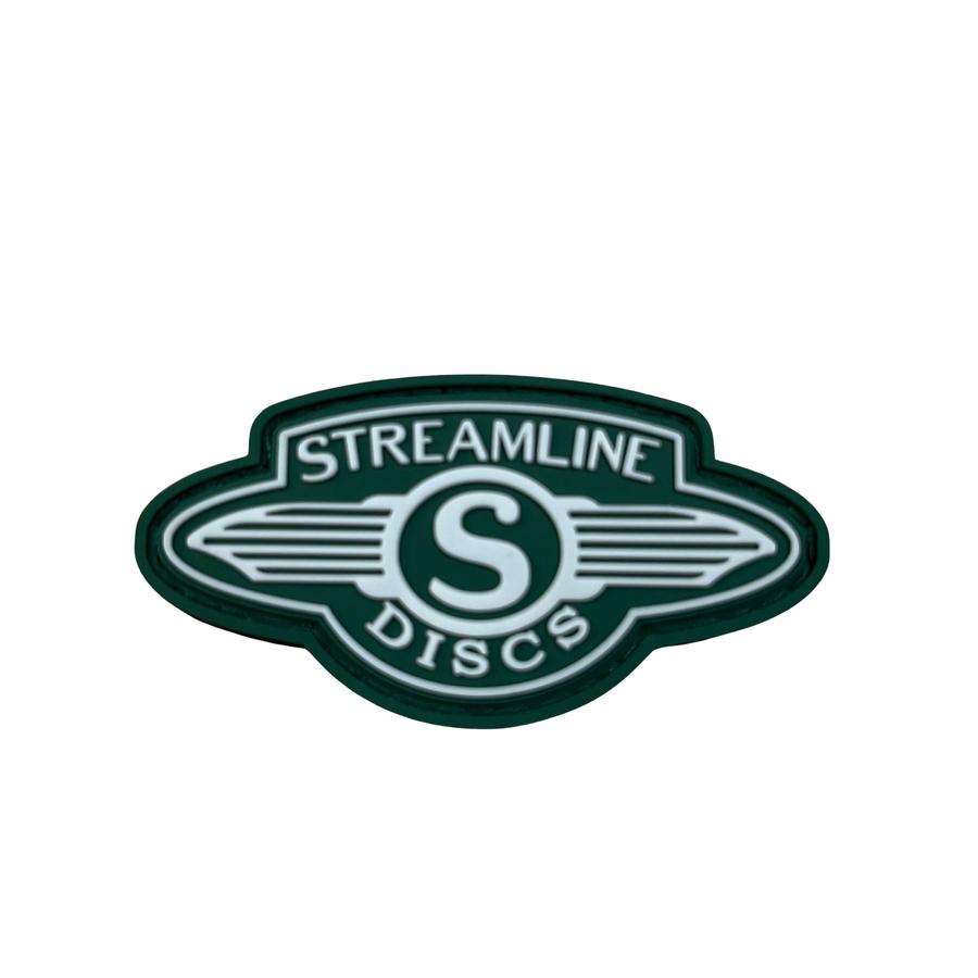 Streamline Wings PVC Patch (Hook N Loop Backside)