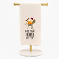 For the Grill Of It Hand Towel   Cream/Multi   20x28