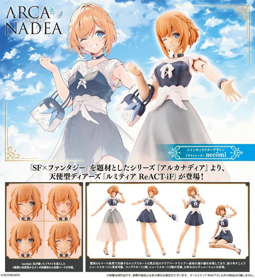 ARCANADEA - LUMITIA REACT-IF KOTOBUKIYA MODEL KIT