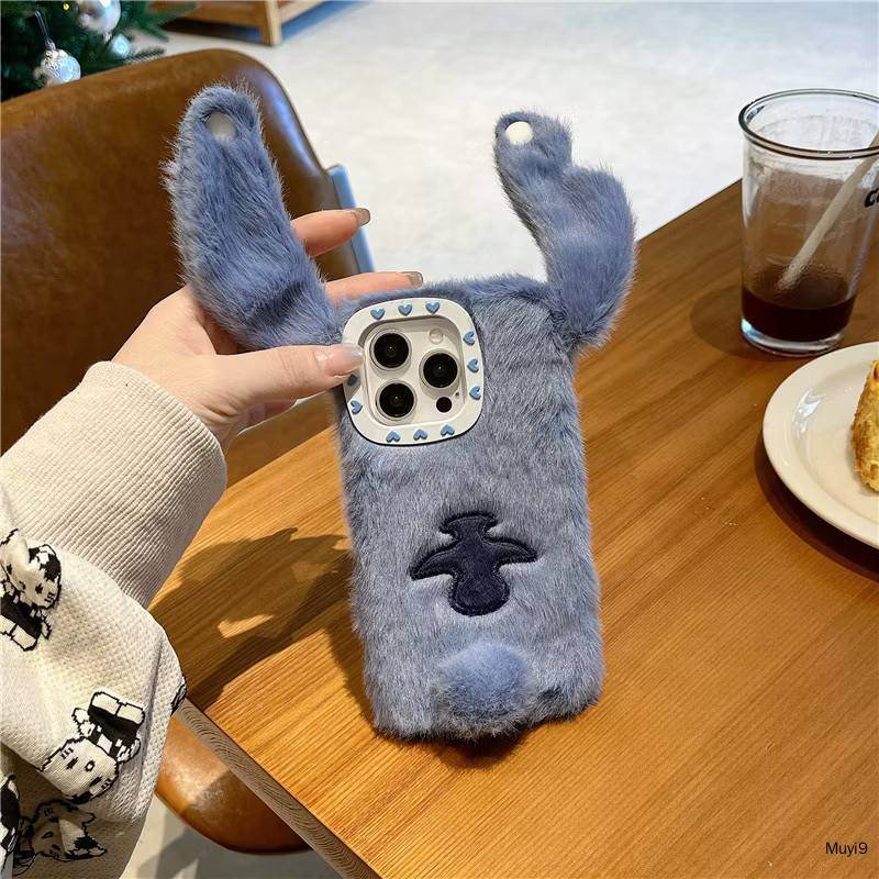 Plush Hand Ear Apple Phone Case