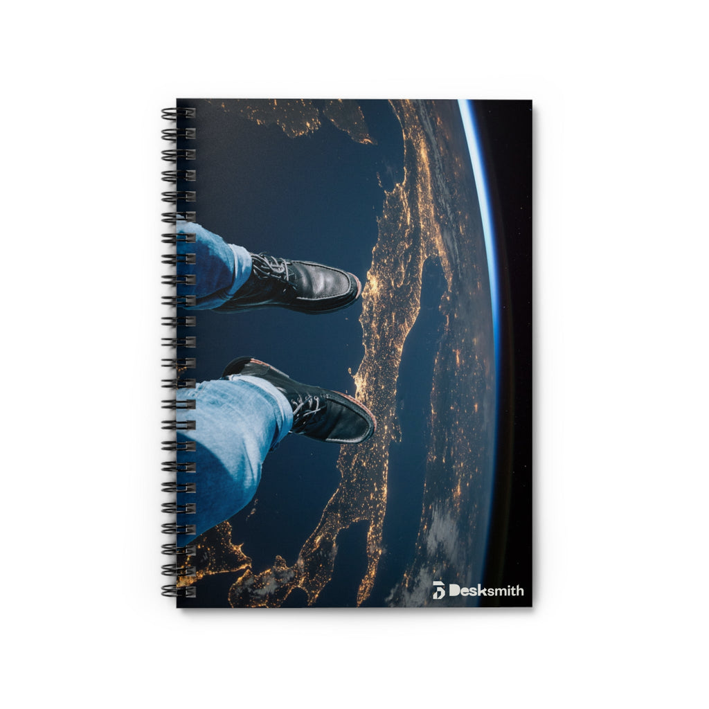 Cahier à spirale Lost In Space - Pages lignées