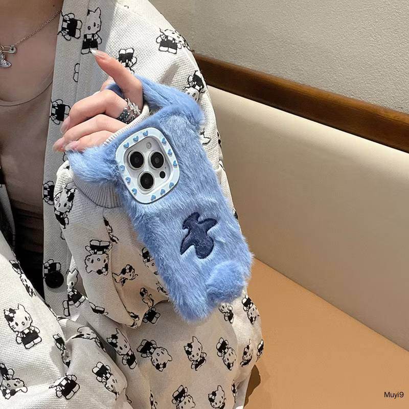 Plush Hand Ear Apple Phone Case