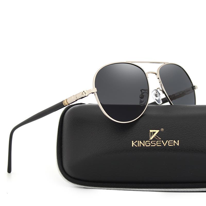 NOUVEAU 2020 Lunettes de soleil de luxe polarisées d'aviateur, populaires, de marque, pour homme et femme, lunettes de conduite, Oculos lentes de sol mujer UV400