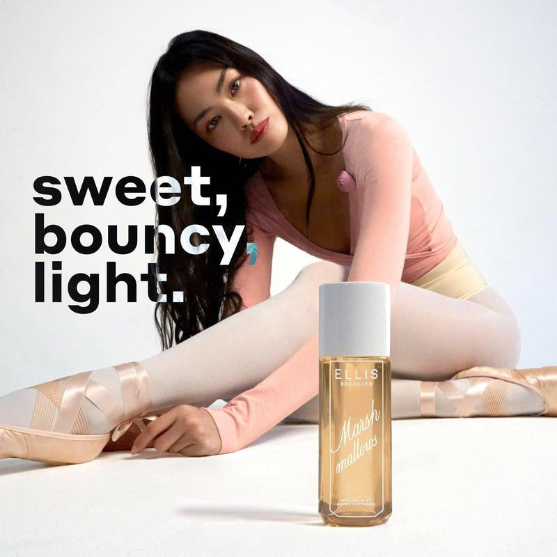 MARSHMALLOWS Perfume Mist 90Ml - Gourmand Perfume Mist with Marshmallow, Caramel Accord, Milky Musks, Vanilla Orchid, and Lemon