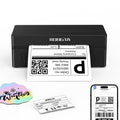 RONGTA Shipping Label Printer, Bluetooth Wireless Thermal Label Printer, Compatible with Ios, Android, Windows, Mac, Chromebook, Widely Used for Etsy, Ebay, Shopify, USPS