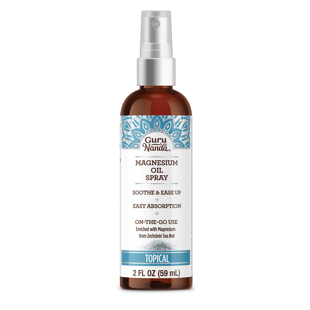 Magnesium Oil Spray for Rapid Muscle Relief & Soothing Aches - Quick Absorbing 2oz