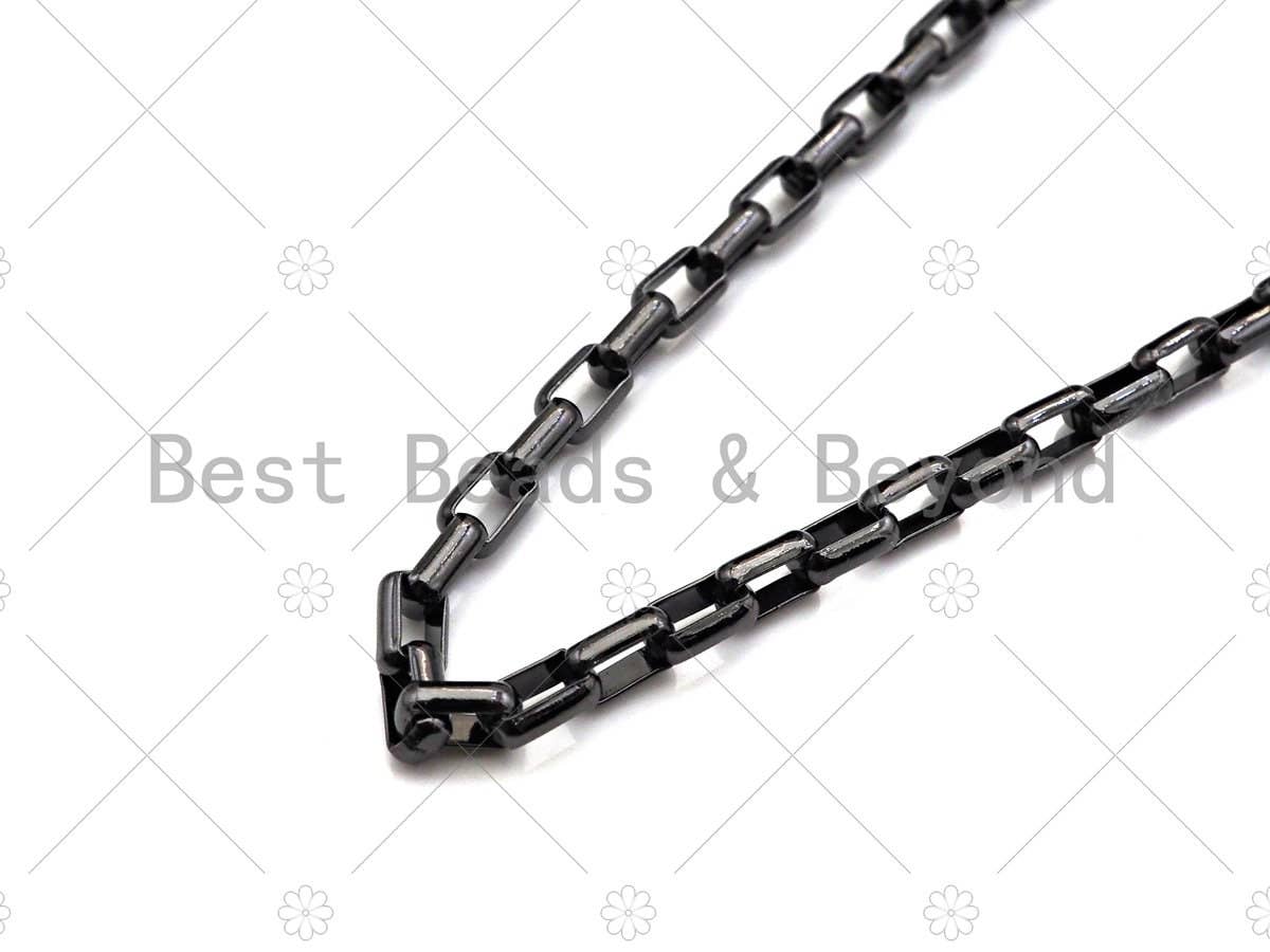 3x5mm Paperclip Rectangle Cable Chains By Yard, SKU#M357