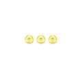 Matte Brushed Gold Flat Geometry Shape Spacer Beads, Sku#A202