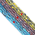 Colorful Hematite Round Smooth Beads, Sku#S165