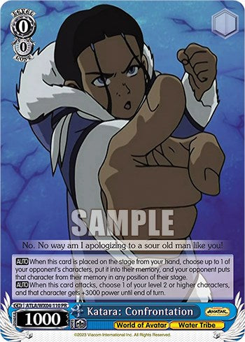 Katara: Confrontation (ATLA/WX04-110 PR) - Avatar: The Last Airbender