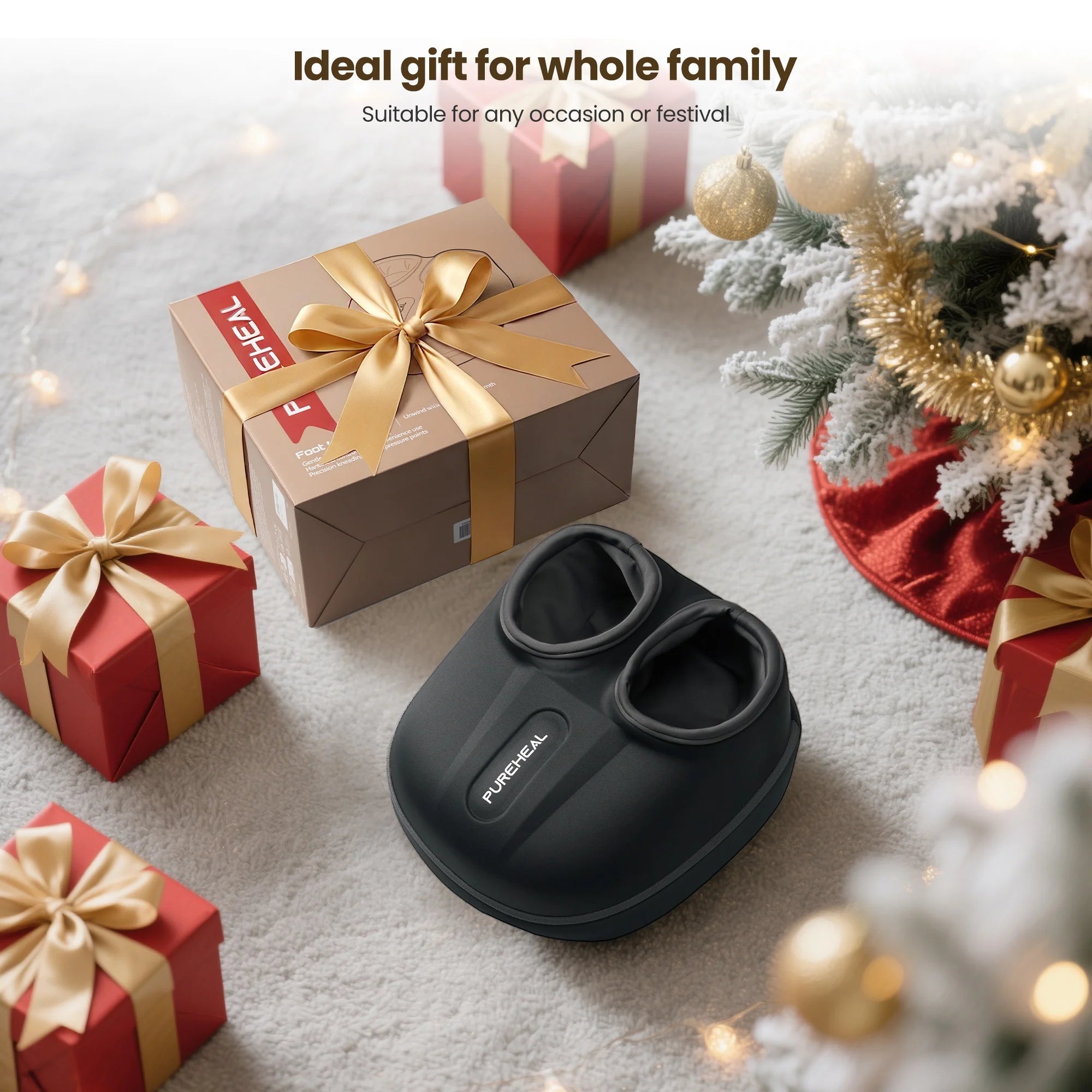 RENPHO Foot Massager with Heat,Shiatsu Foot Massager Machine for Plantar Fasciitis, FSA HSA Eligible, Mothers Day Gifts for Women Mom