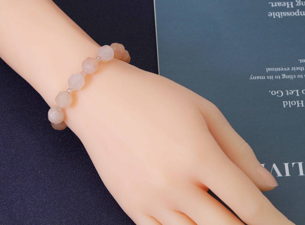 Pink Aventurine Stretch Bracelet, Sku#EF104