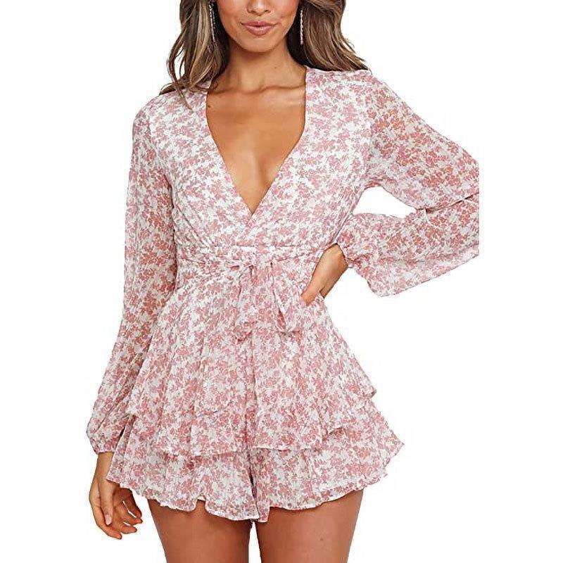 Robe en mousseline Floral Breeze | Robe décontractée imprimée une pièce