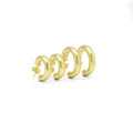 20mm/26mm Gold Hoop Earrings, Sku#Y796