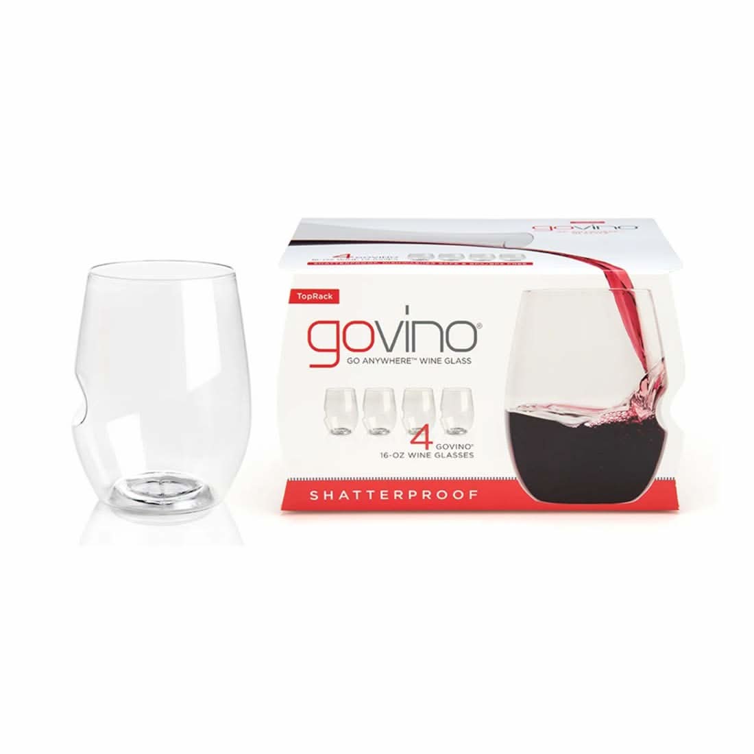 govino The original shatterproof wine glass | 16 oz. Each | Set of 2