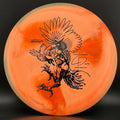 Swirl ESP Buzzz *Les White Stash* - 2022 Chris Dickerson Robot Chicken - Orange Peach