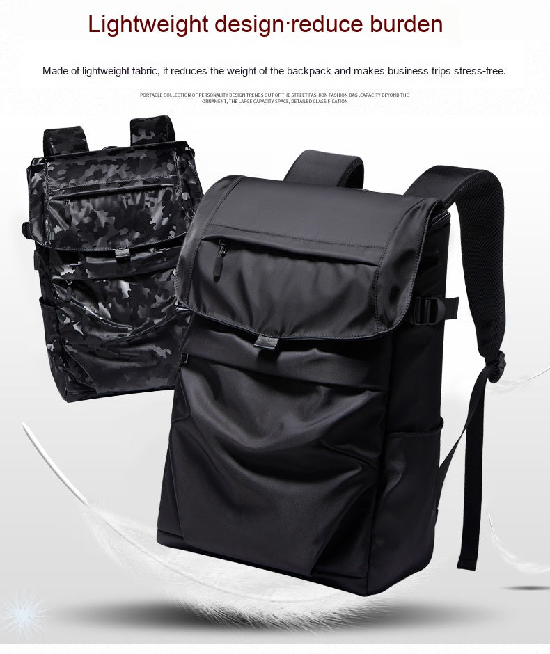 Men's Casual Business Backpack Travel Large Capacity
