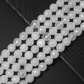 Genuine Angola Quartz Round Faceted Beads, Sku#U1752