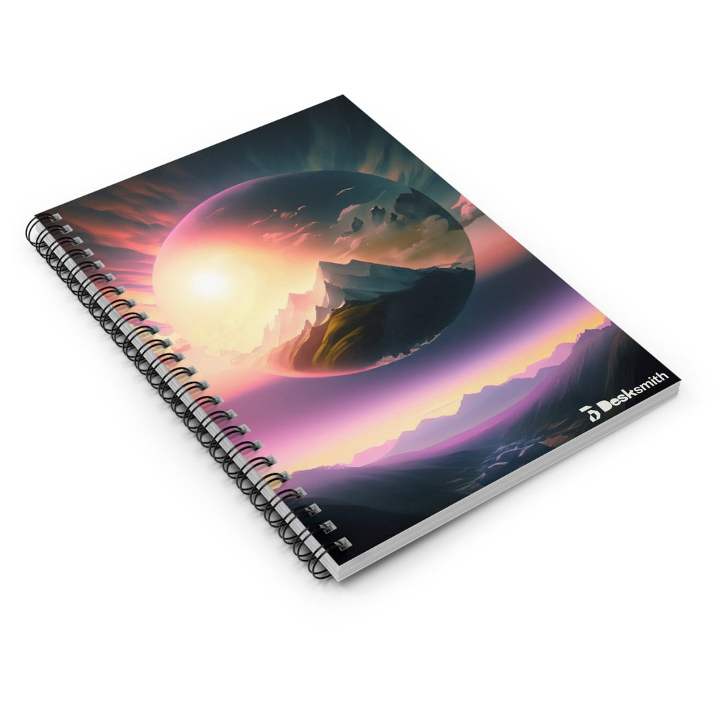 Carnet à spirale Un autre monde — Journal ligné