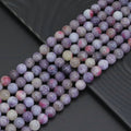 Genuine Pink Tourmaline Round Smooth Beads, Sku#U1863c