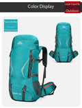 New Outdoor Mountaineering Bag Large Capacity Lightweight Waterproof Professional Hiking Camping Backpack