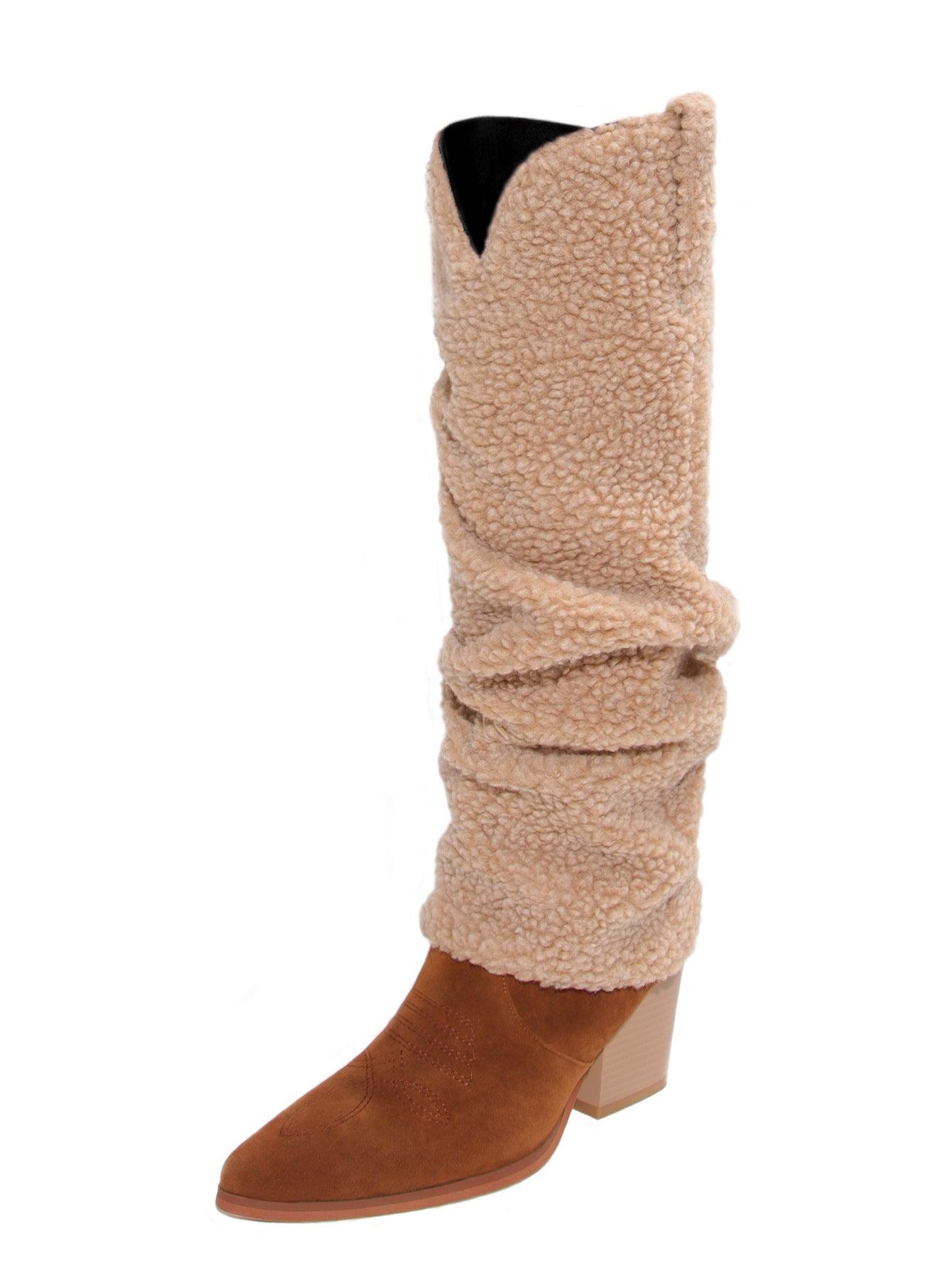 Bottes de cowgirl chic décontracté