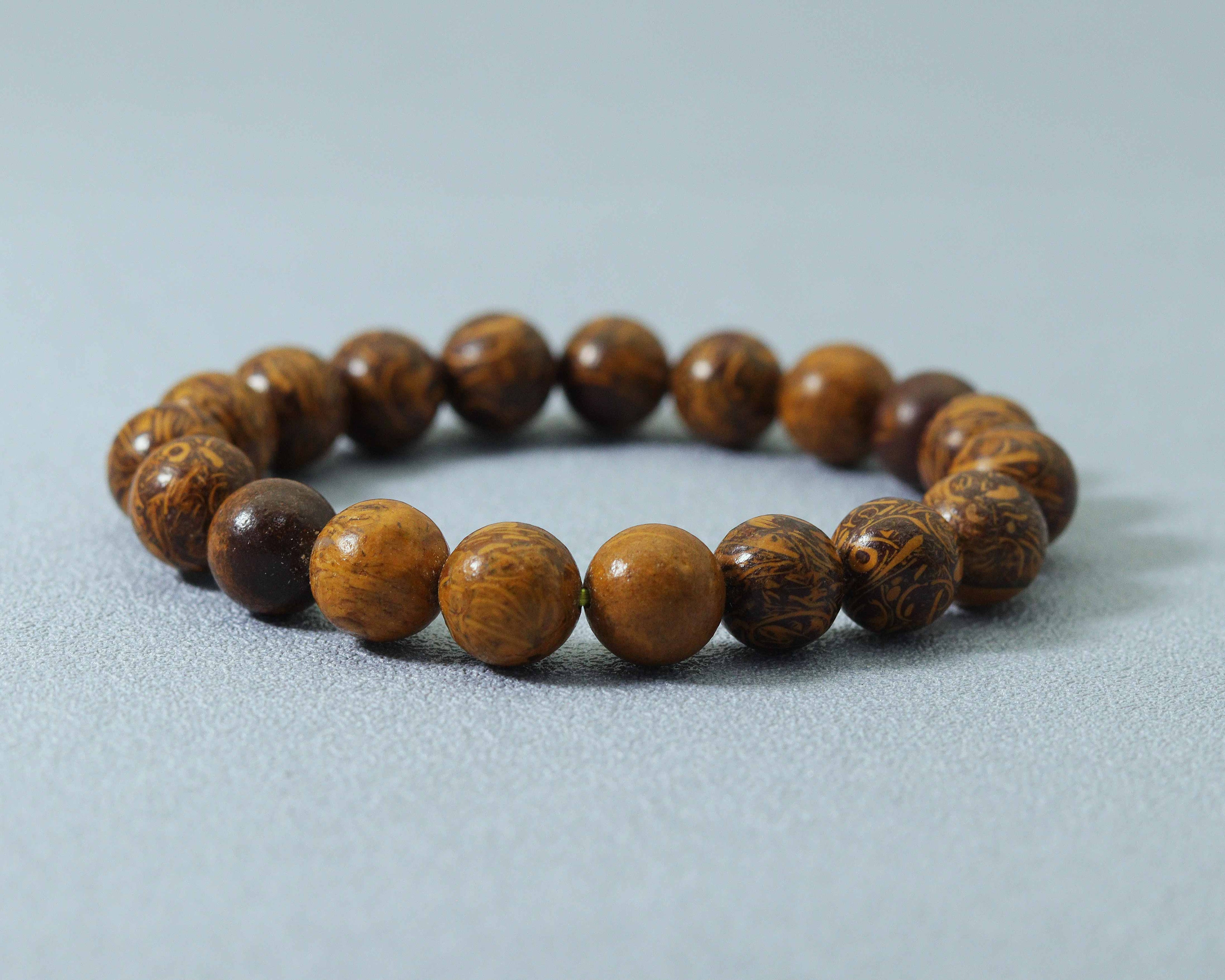 Elephant Skin Jasper Stretchy Bracelet, Sku#EF127