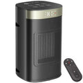 R.W.FLAME 1500W Space Heater, Fast Heating & Energy Saving Portable Electric Heater with Remote, 5 Modes Adjustable Thermostat 24H Timer, Safe Quiet for Bedroom Office Home Use