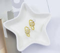 CZ Round Flower and MOP Adjustable Ring, Sku#LD245