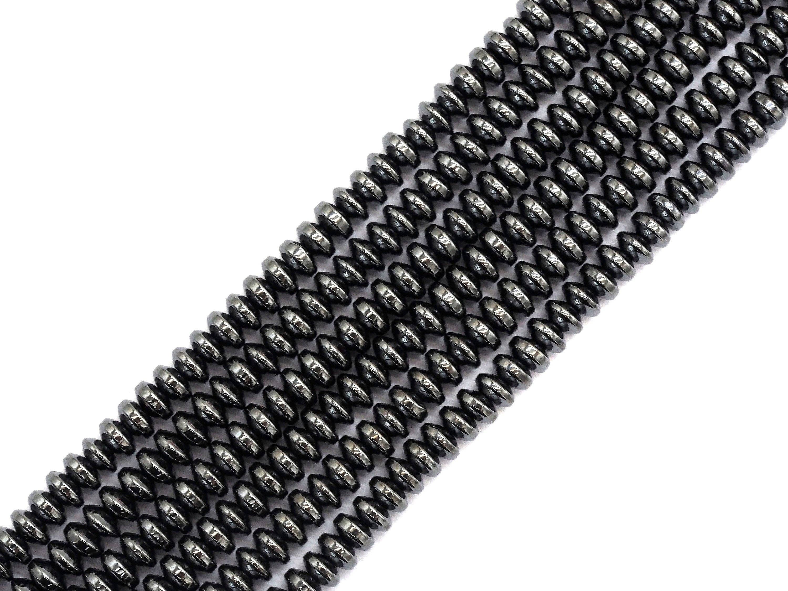 High Quality Natural Dark Gray/Black Hematite, Sku#S121