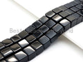 NEW STYLE!! Quality Natural Black Onyx Cube beads, 6mm/8mm/1