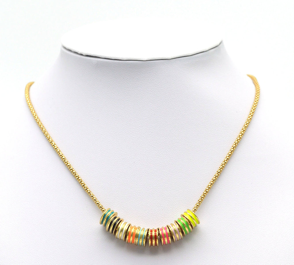 Large Hole Enamel Spacer Beads, Sku#LK653
