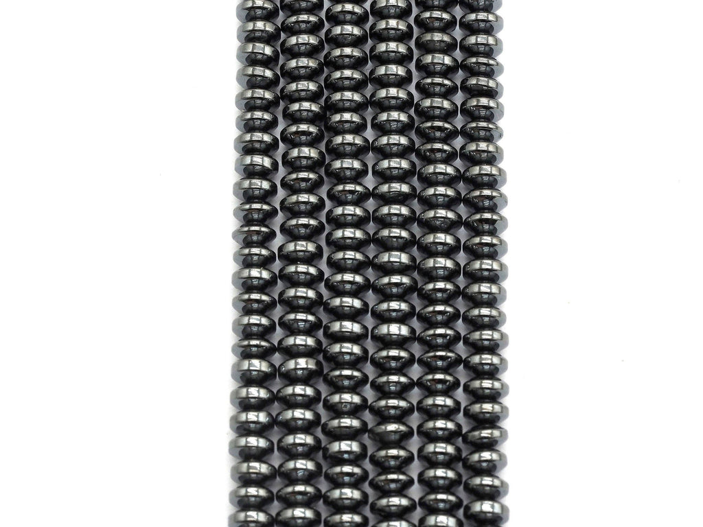 High Quality Natural Dark Gray/Black Hematite, Sku#S121