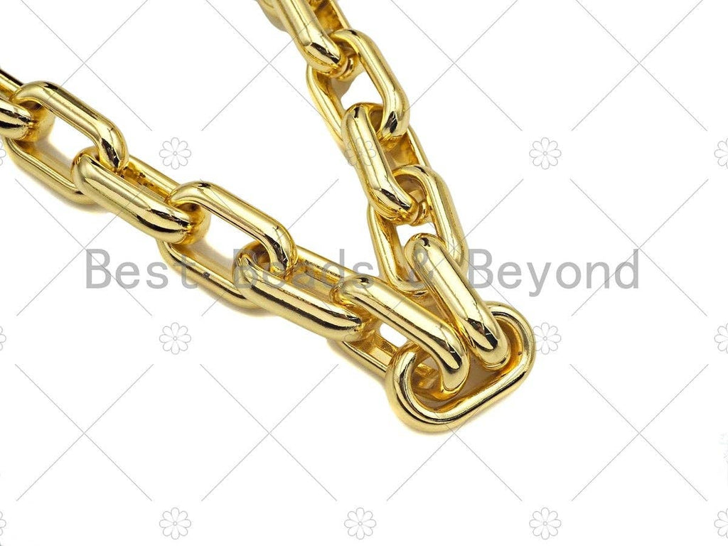 High Quality Chunky Heavy Oval link Chain, 20x13mm, SKU#E534