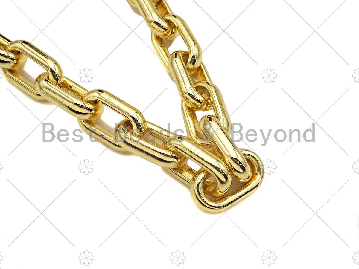 High Quality Chunky Heavy Oval link Chain, 20x13mm, SKU#E534