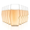 govino Unbreakable Stemless Flute Glass 9 oz – Set of 12