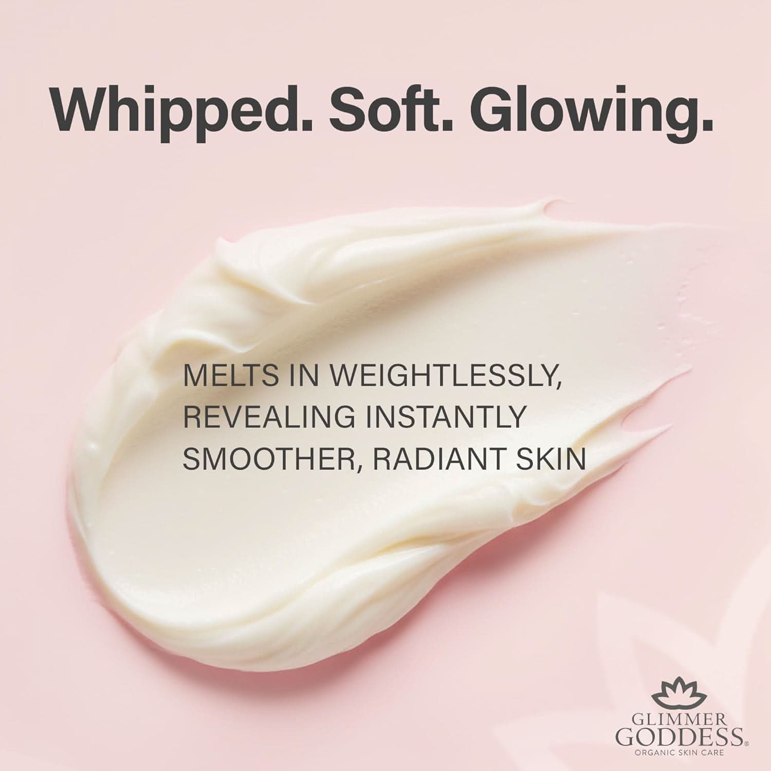 Glimmer Goddess Organic Whipped Body Butter - Rose Geranium & Lavender