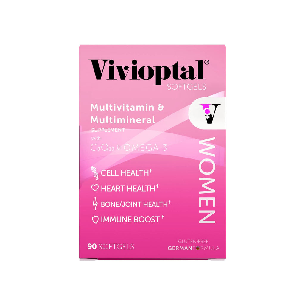 Vivioptal WOMEN  Multivitamin & Multimineral Supplement - 90 Softgels