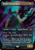 Winter, Cursed Rider (DFT-369) - Aetherdrift (Borderless) Foil