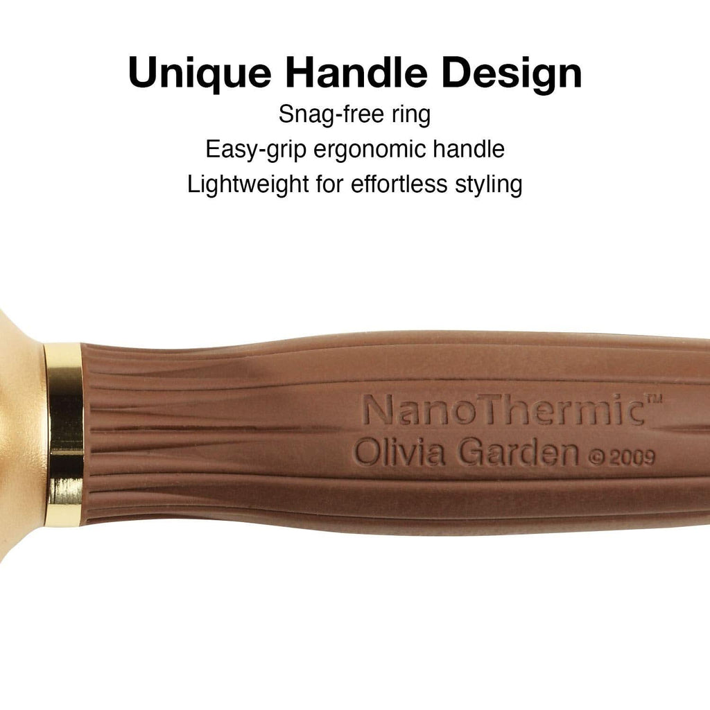 Olivia Garden NanoThermic Ceramic + Ion Round Thermal - NT-54 (2 1/8")