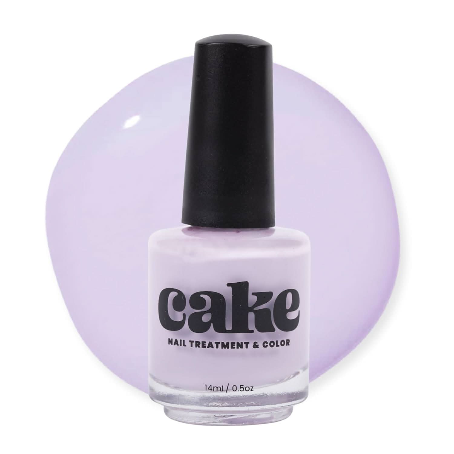 CAKE Nail Strengthening Polish - Wisps of Lilac