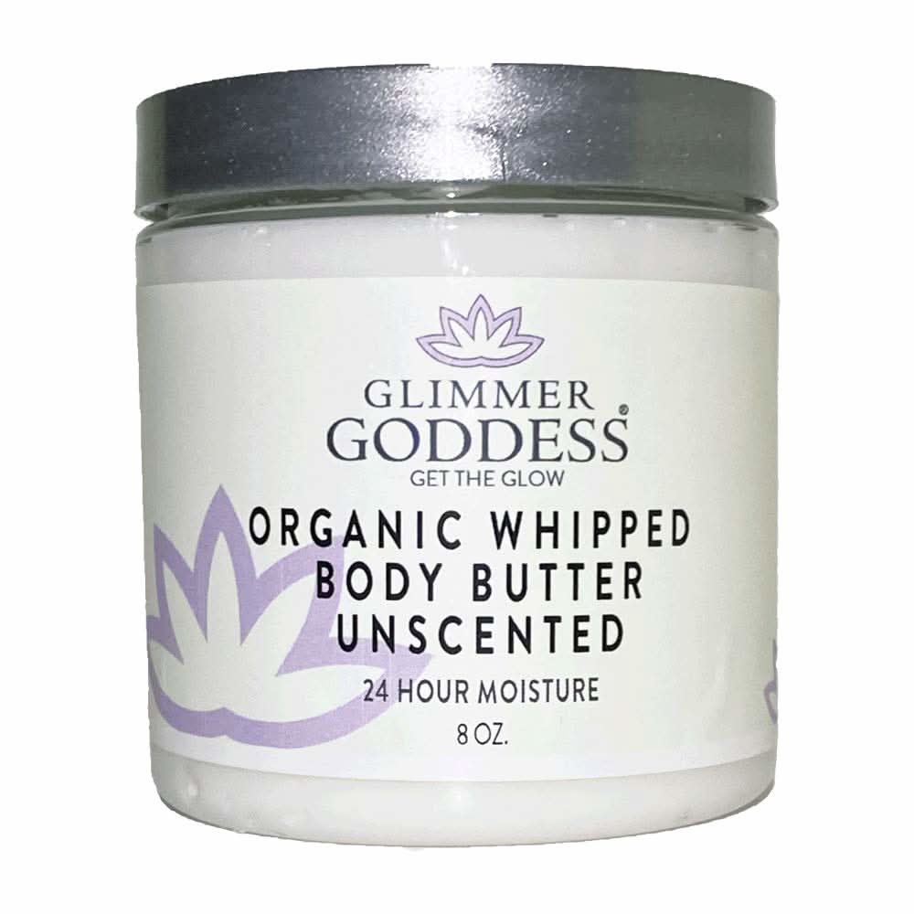 Glimmer Goddess Organic Whipped Body Butter - Unscented