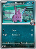 Team Rocket's Nidoran M 117 - SV10 Destined Rivals - Reverse Holofoil