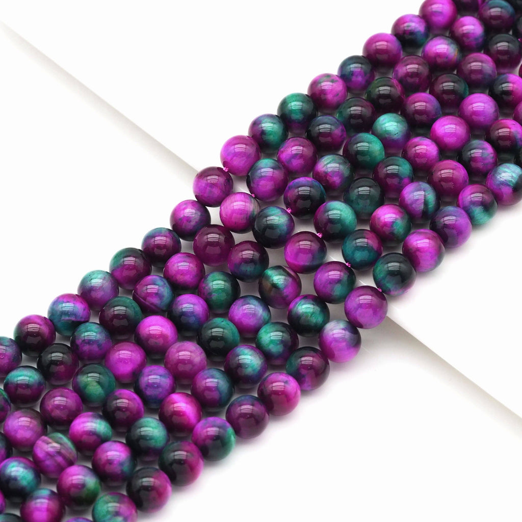 Exclusive!!! Top Quality Fuchsia Green Tiger Eye, Sku#UA308